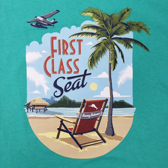 Tommy Bahama Other - Tommy Bahama Mens First Class Seat Tee New